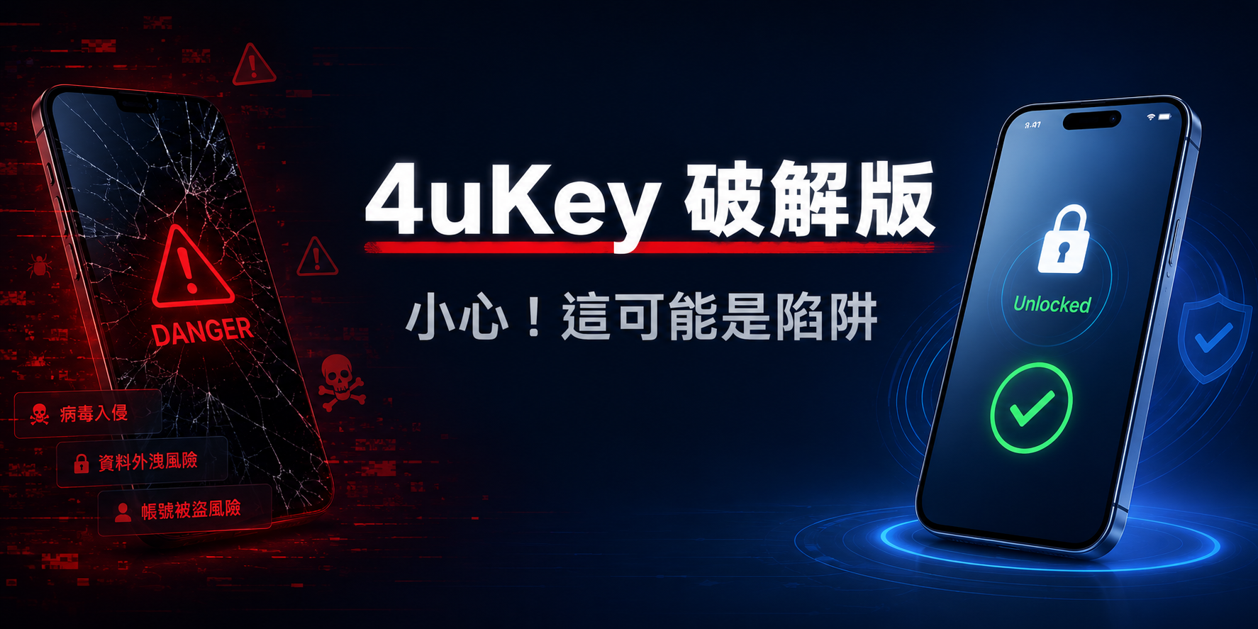 4ukey 破解版風險警告