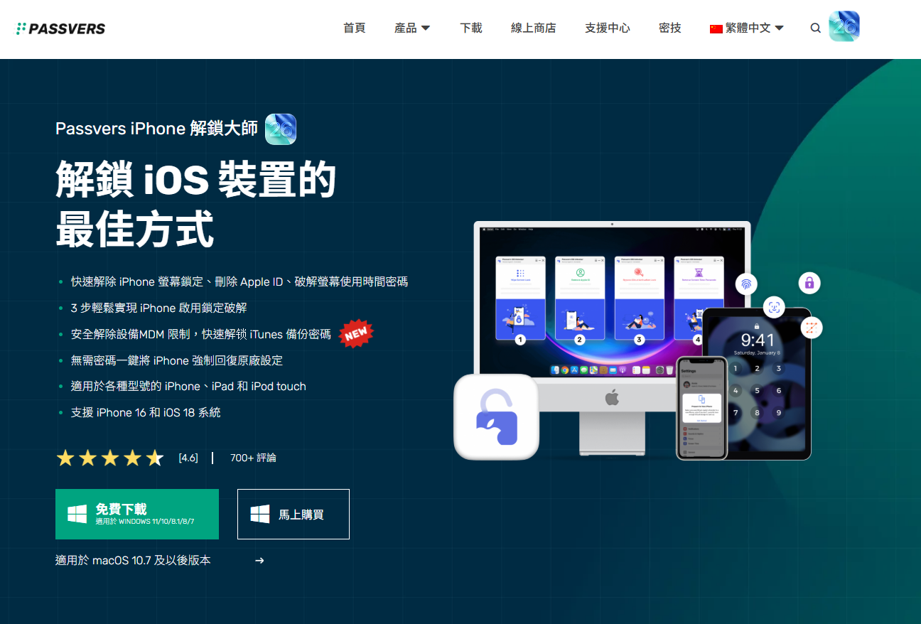 Passvers Iphone Unlocker Tool